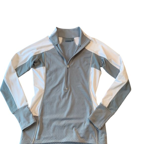 Athleta Heat Zone ½  Zip Pullover Top Running Wild 2.0 Activewear Jacket- M New - Picture 4 of 12